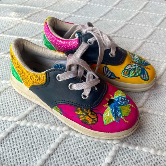 Painted Keds size 11W - Picture 1 of 15